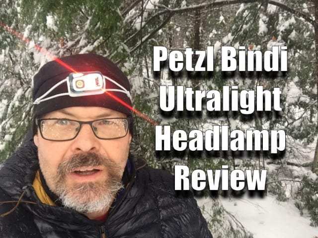 Petzl Bindi ultra-compact rechargeable headlamp with thin reflective elastic cord headband