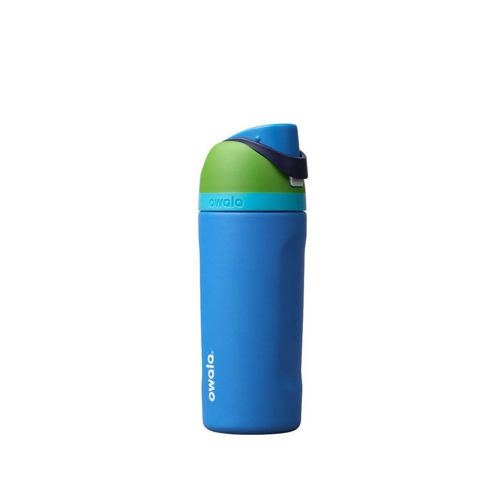 Owala Kids FreeSip 16oz insulated stainless water bottle with flip lid and straw