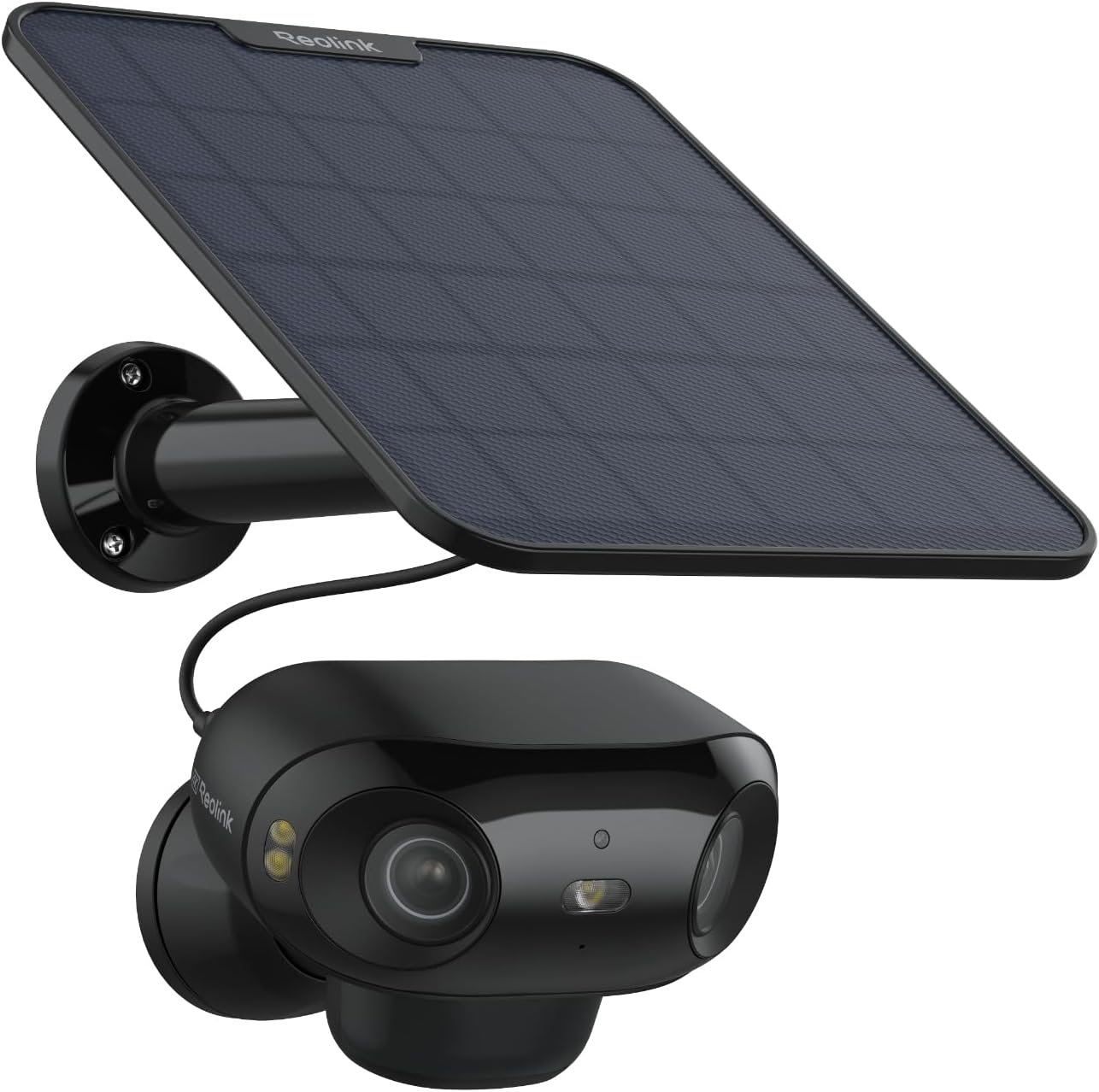 Reolink Argus 4 Pro 4K dual-lens 180-degree wire-free outdoor security camera with solar panel