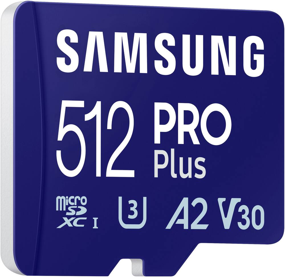 Samsung PRO Plus 512GB microSDXC UHS-I A2 memory card for the Steam Frame