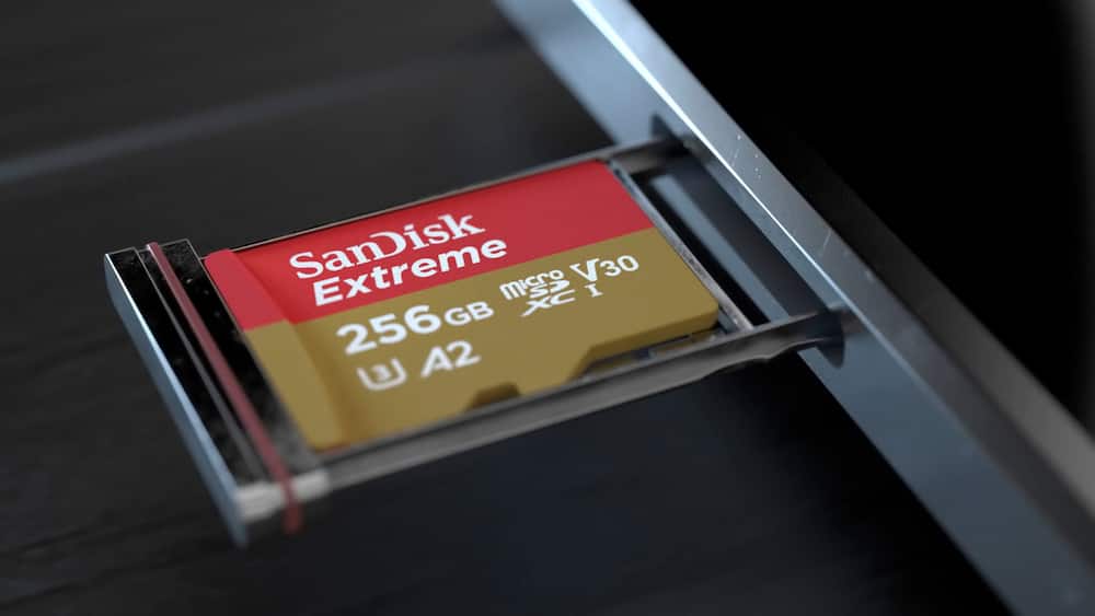 SanDisk Extreme microSDXC UHS-I A2 memory card for the Steam Machine