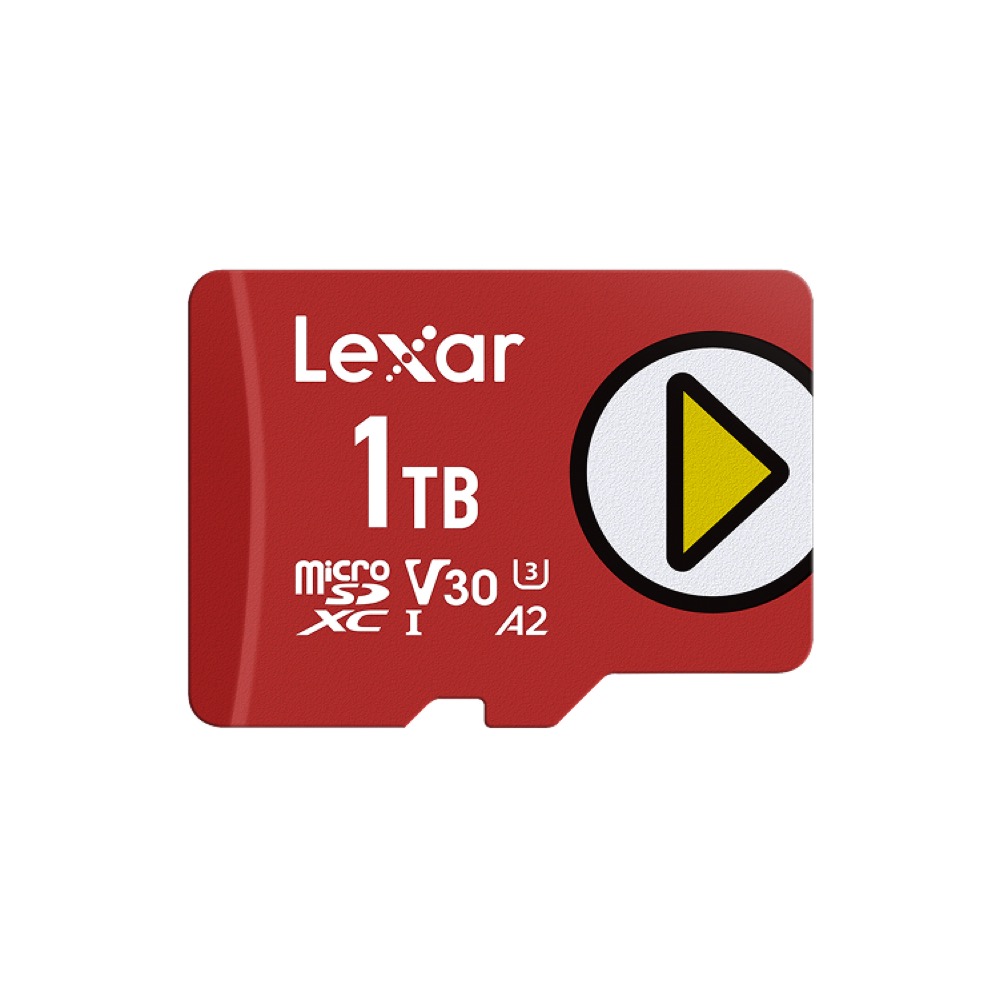 Lexar Play 1TB microSDXC UHS-I A2 card that takes the 256GB Steam Frame past the 1TB model's built-in storage