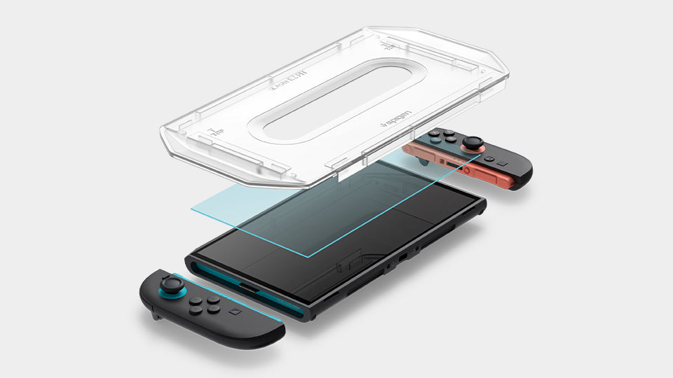 Spigen GlasTR EZ Fit tempered glass screen protector for Nintendo Switch 2