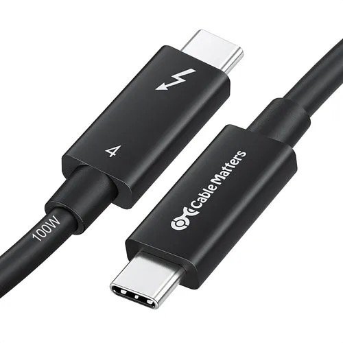 Cable Matters Active Thunderbolt 4 cable, 6.6ft, for Xreal AR glasses
