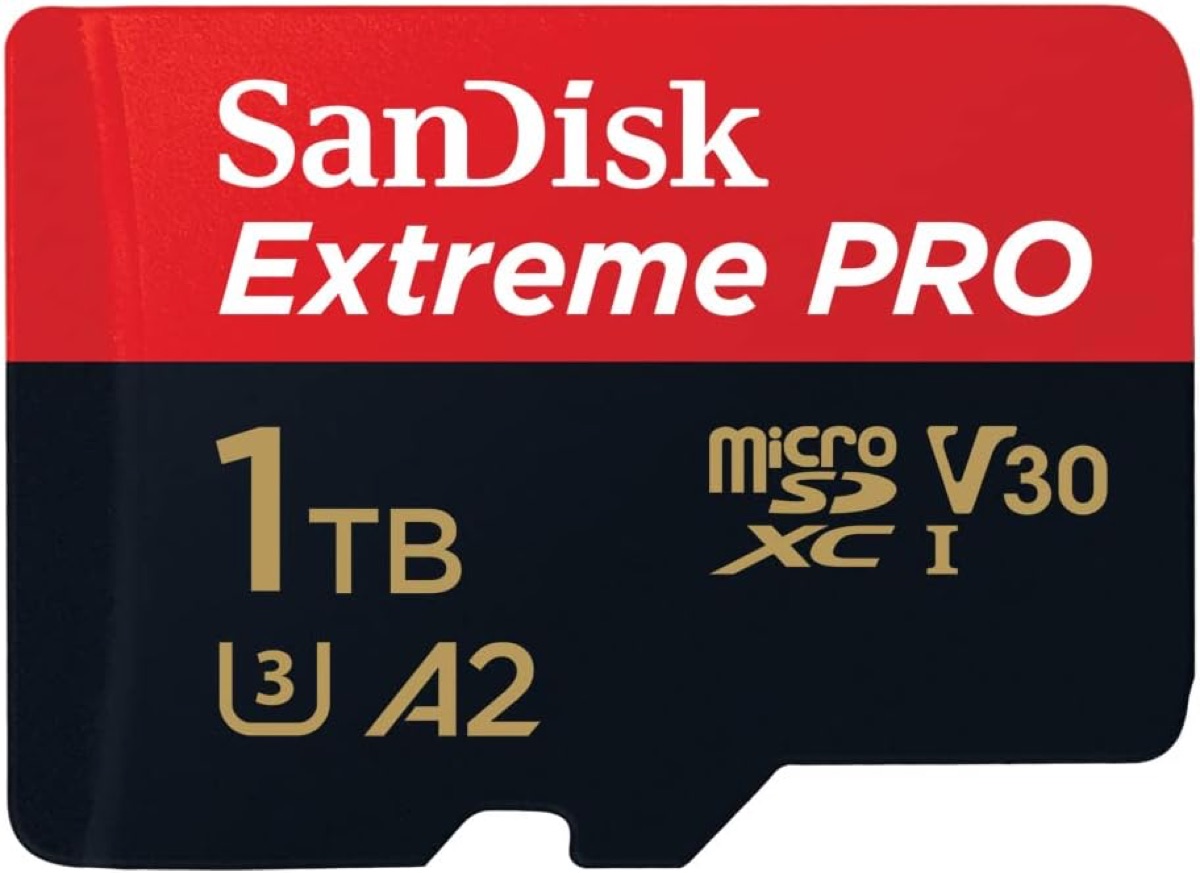SanDisk Extreme PRO 1TB microSDXC memory card