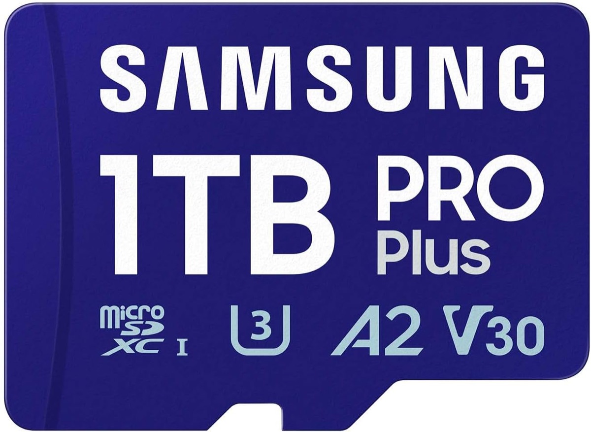 Samsung PRO Plus 1TB microSDXC memory card