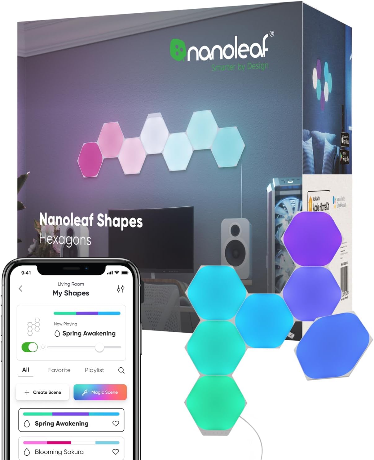 Nanoleaf Shapes Hexagons