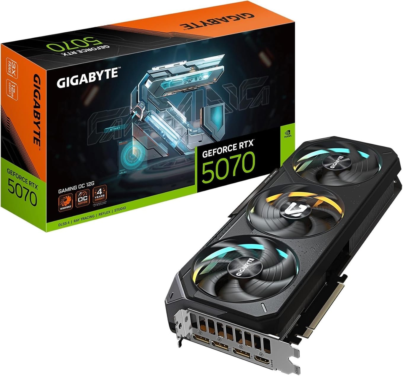 Gigabyte GeForce RTX 5070 Gaming OC graphics card
