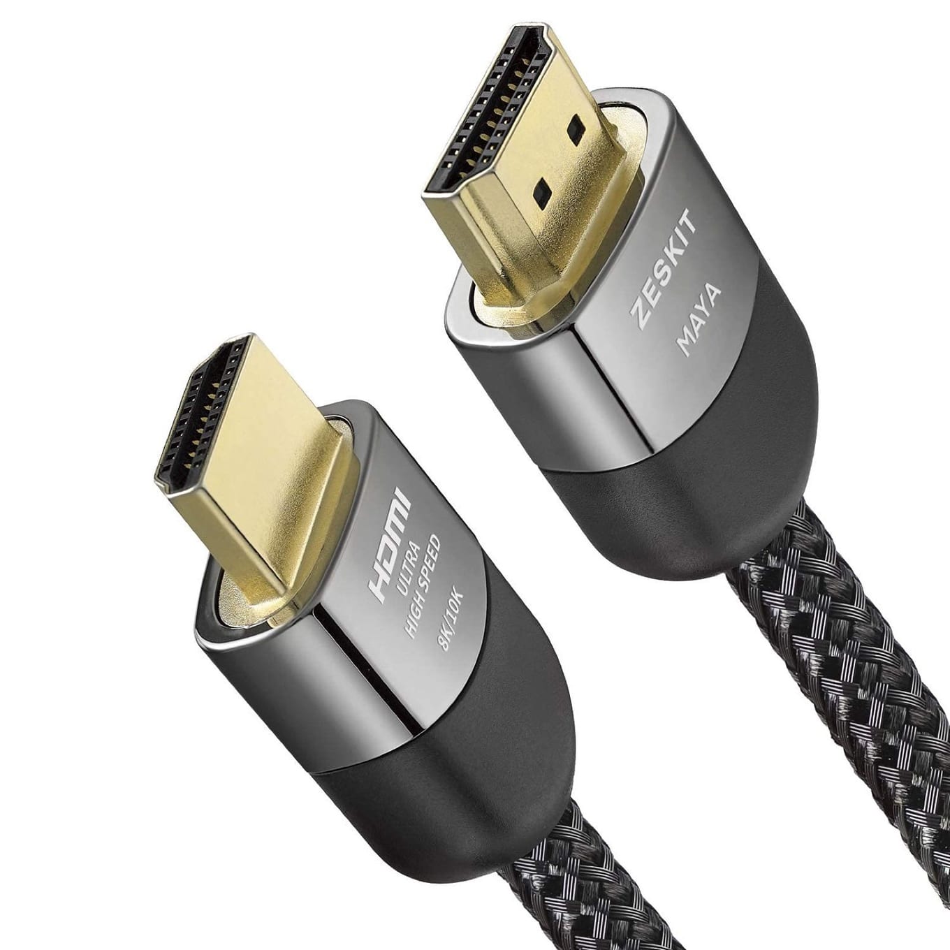 Zeskit Maya certified Ultra High Speed 48Gbps HDMI cable, braided premium cable for the Steam Machine