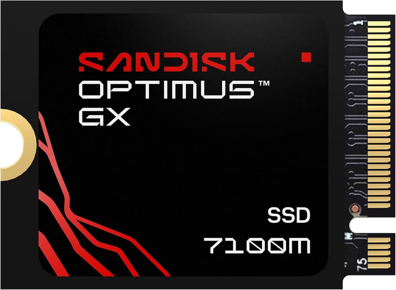 SanDisk Optimus GX 7100M 1TB M.2 2230 NVMe SSD
