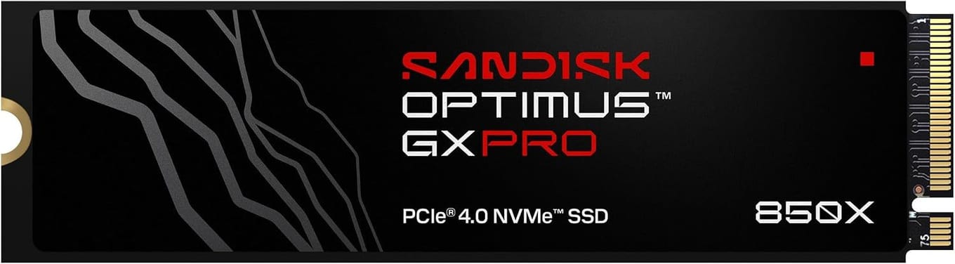 SanDisk Optimus GX PRO 850X M.2 2280 NVMe SSD, bare with no heatsink, the storage upgrade for the MSI Claw 8 EX AI+