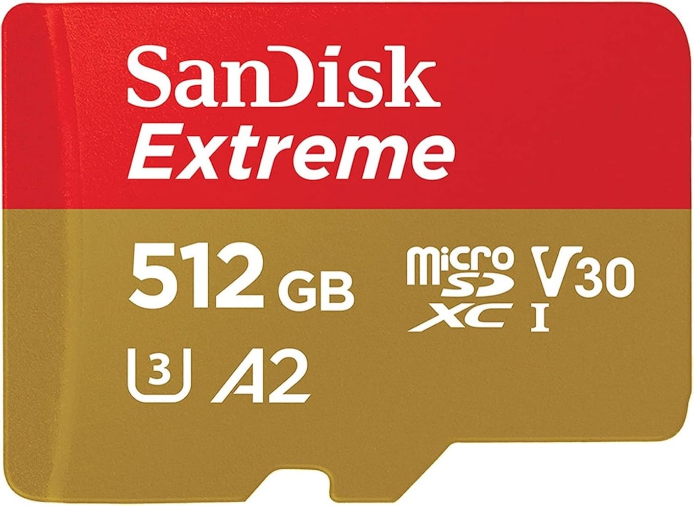 SanDisk Extreme 512GB microSDXC UHS-I A2 V30 card, the storage upgrade for the Steam Frame's microSD slot