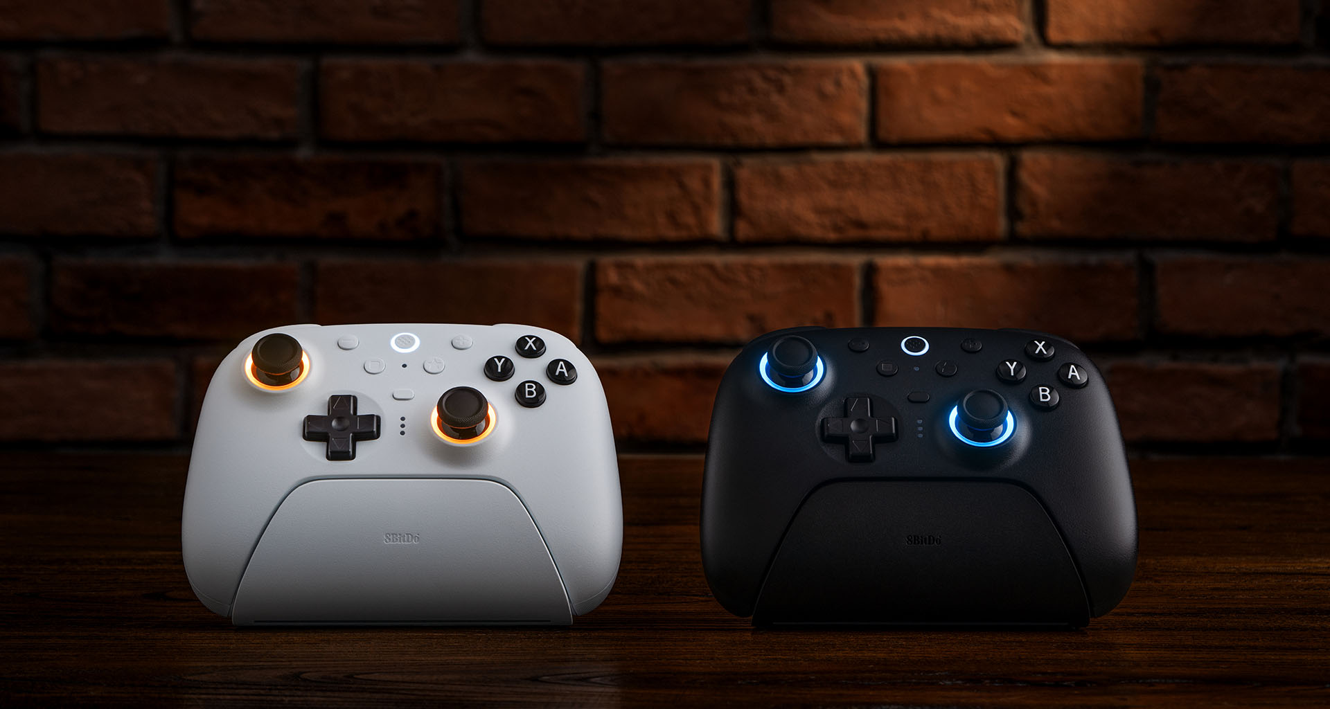 8BitDo Ultimate 2 Bluetooth Controller with charging dock for Nintendo Switch 2