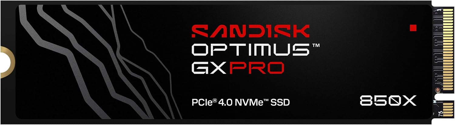 SanDisk Optimus GX PRO 850X 2TB M.2 2280 NVMe SSD, bare with no heatsink