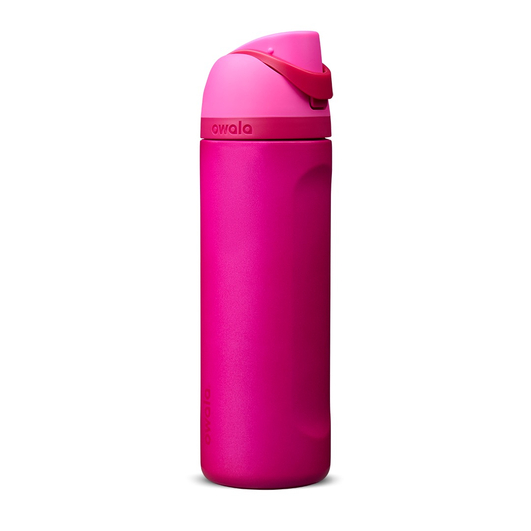 Owala FreeSip 32oz insulated stainless steel water bottle with built-in straw and push-button lid