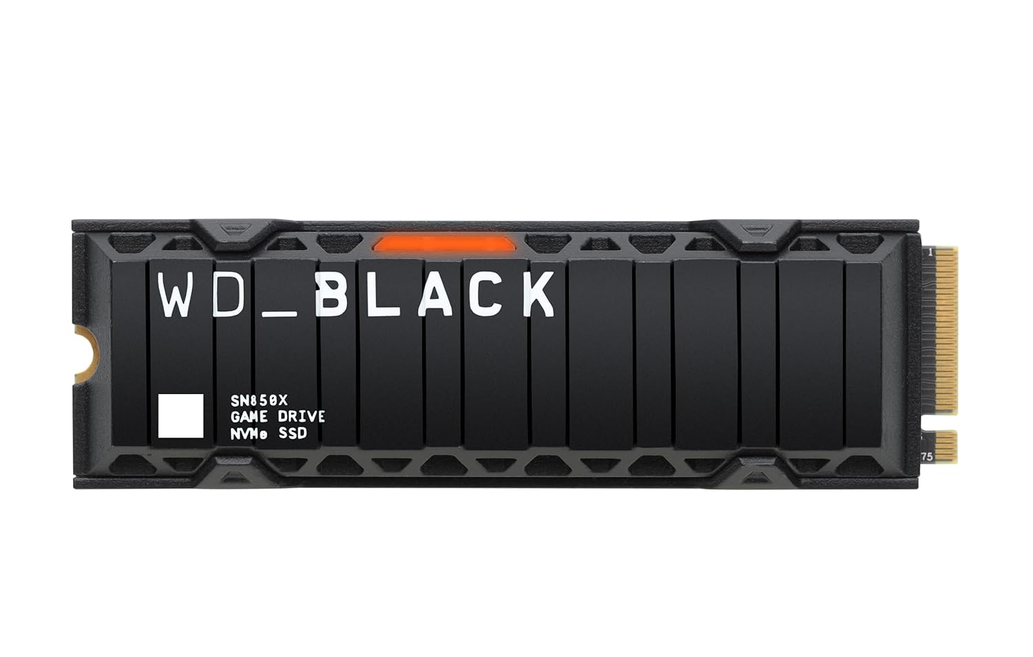 WD_BLACK SN850X NVMe SSD with pre-installed heatsink for PS5 expansion